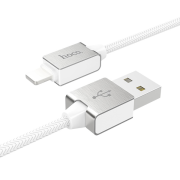 Кабель Hoco USB - Lightning U49 Superior speed 1.2м, белый