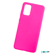 Чехол для Samsung Galaxy S20+ Silicone case ярко-розовый