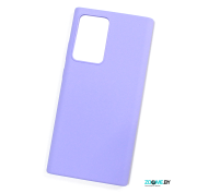Чехол для Samsung Galaxy Note 20 Ultra Silicone case сиреневый