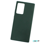 Чехол для Samsung Galaxy Note 20 Ultra Silicone case зеленый