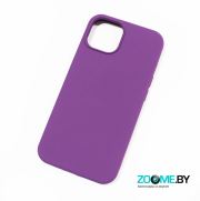 Чехол для iPhone 15 Silicone case фиолетовый