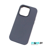 Чехол для iPhone 15 Pro Max Silicone case серый