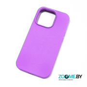 Чехол для iPhone 15 Pro Max Silicone case фиолетовый