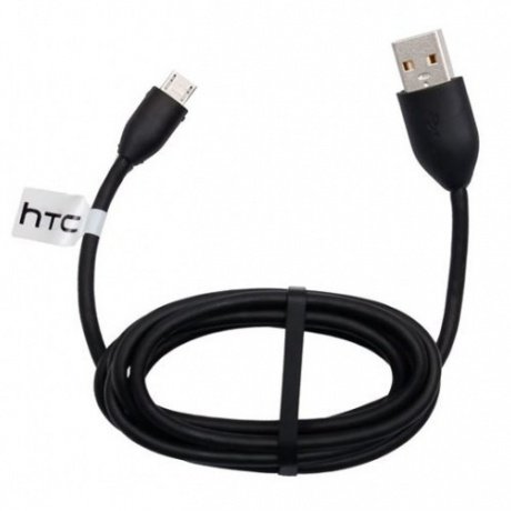 USB кабель HTC для зарядки и синхронизации с разъёмом microUSB фото