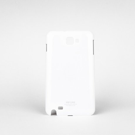 Накладка на заднюю крышку SGP Case для Samsung n7000 Galaxy Note белый пластик фото