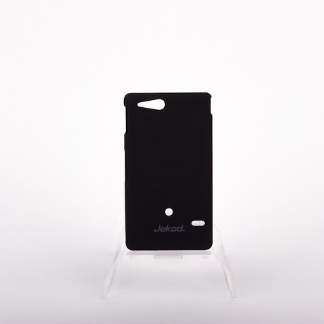 Пластиковая накладка на заднюю крышку Jekod для Sony Xperia Go ST27i черная фото