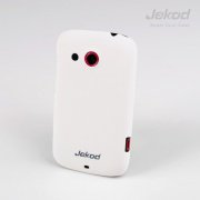 Пластиковая накладка на заднюю крышку Jekod для HTC Desire C белая матовая