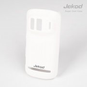 Пластиковая накладка на заднюю крышку Jekod для Nokia 808 Pure View белая матовая
