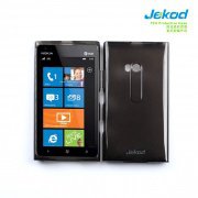Гелевая накладка на заднюю крышку Jekod для Nokia Lumia 900 серая