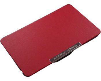 Чехол для Google Nexus 7 книга с магнитом красный фото