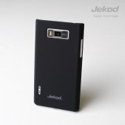 Пластиковая накладка на заднюю крышку Jekod для LG P700/P705 Optimus L7 чёрная матовая