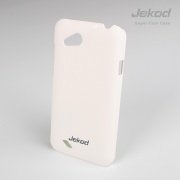 Пластиковая накладка на заднюю крышку Jekod для HTC Desire V белая матовая