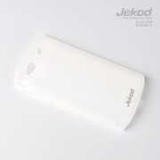 Гелевая накладка на заднюю крышку Jekod для Samsung S8600 Wave 3 белая