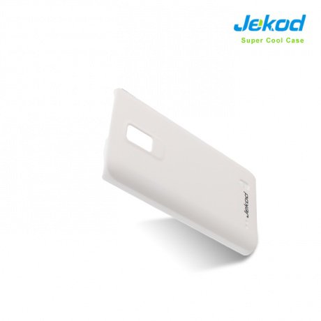 Пластиковая накладка на заднюю крышку Jekod для LG p990 Optimus 2X белая матовая фото