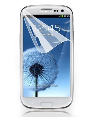 Защитная плёнка на экран для Samsung i8350 Omnia W глянцевая Lux фото