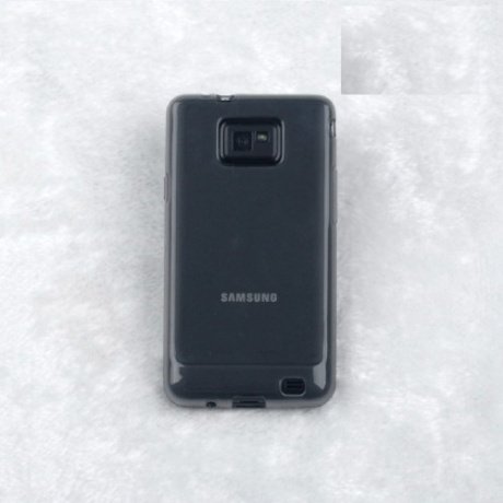 Чехол для  Samsung i9100 Galaxy S ll гелевый Platina серый фото