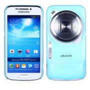 Чехол для Samsung Galaxy S IV zoom пластик Usams голубой