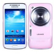 Чехол для Samsung Galaxy S IV zoom пластик Usams розовый