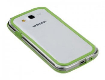 Чехол для Samsung i9500 Galaxy S IV бампер Griffin зеленый фото