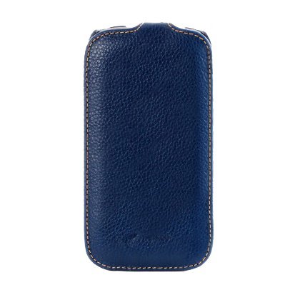 Чехол для Samsung i9500 Galaxy S IV блокнот Melkco Jacka Type синий фото