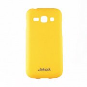 Чехол для Samsung S7270 Galaxy Ace 3 пластик Jekod желтый (пленка в комплекте)