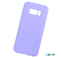 Чехол для Samsung Galaxy S8 Silicone case сиреневый