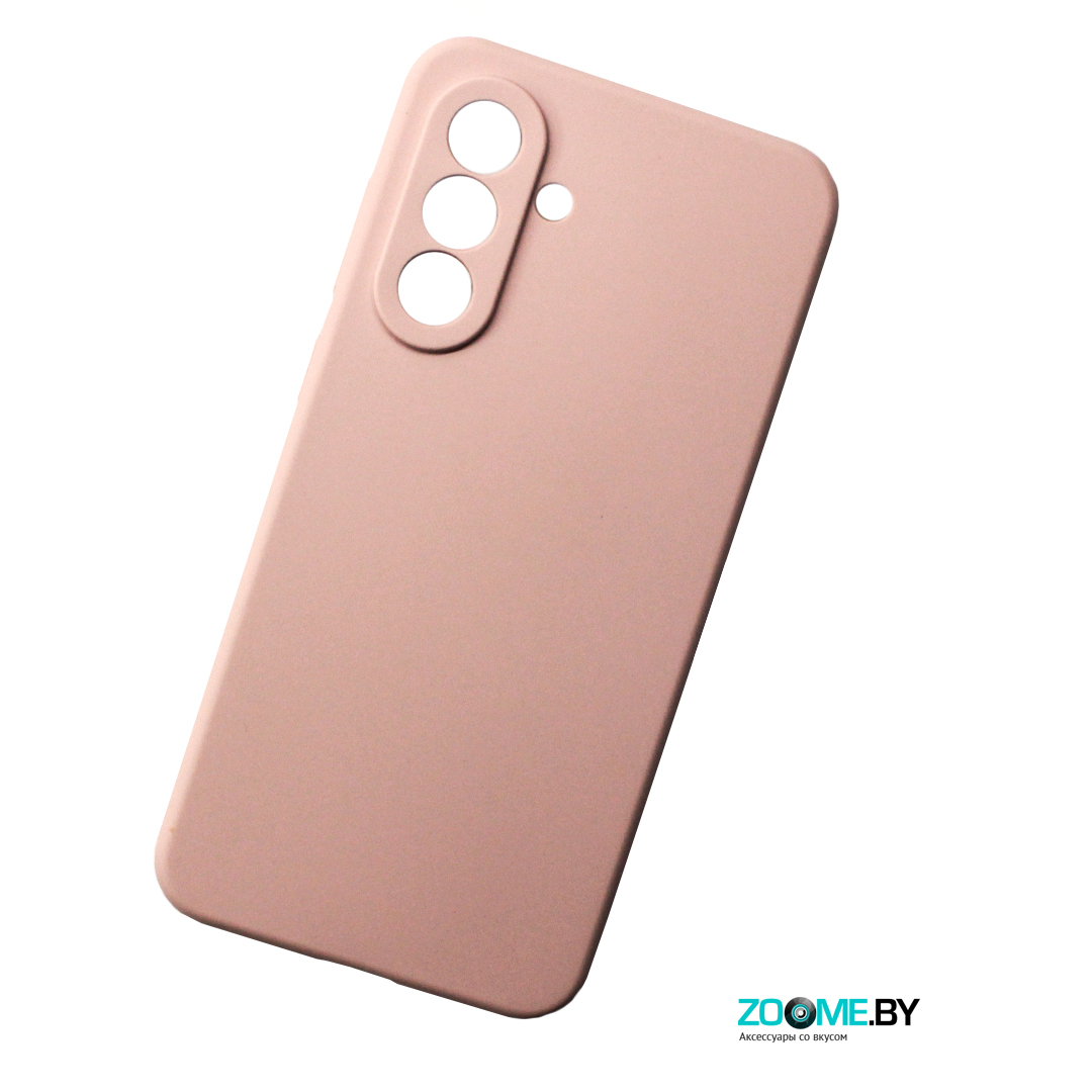 Чехол для Samsung Galaxy A56 Silicone case бежевый