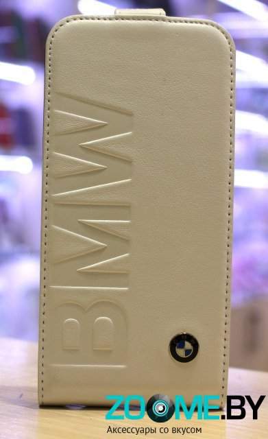 Чехол-блокнот BMW для iPhone 6 Logo Signature Flip White (BMFLP6LOW)