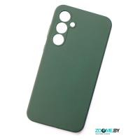Чехол для Samsung Galaxy A35 Silicone case темно-зеленый