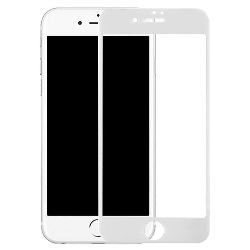 Защитное стекло на экран для iPhone 7 Plus Glass 100D White 0.33мм (Установка в подарок!)