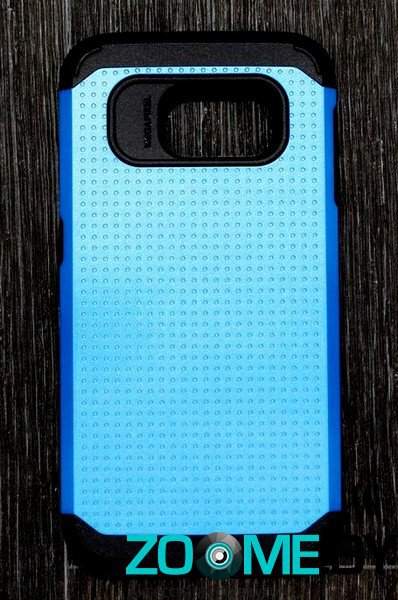 Чехол-накладка для Samsung Galaxy S6 (G920) SMART голубой