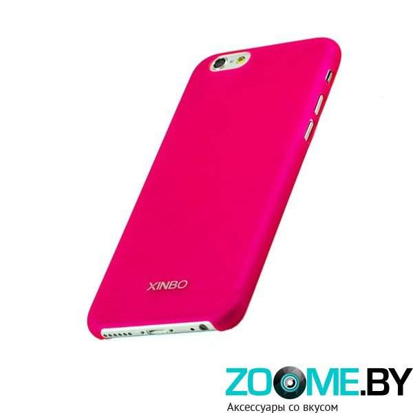 Чехол для iPhone 6 пластик XINBO розовый накладка