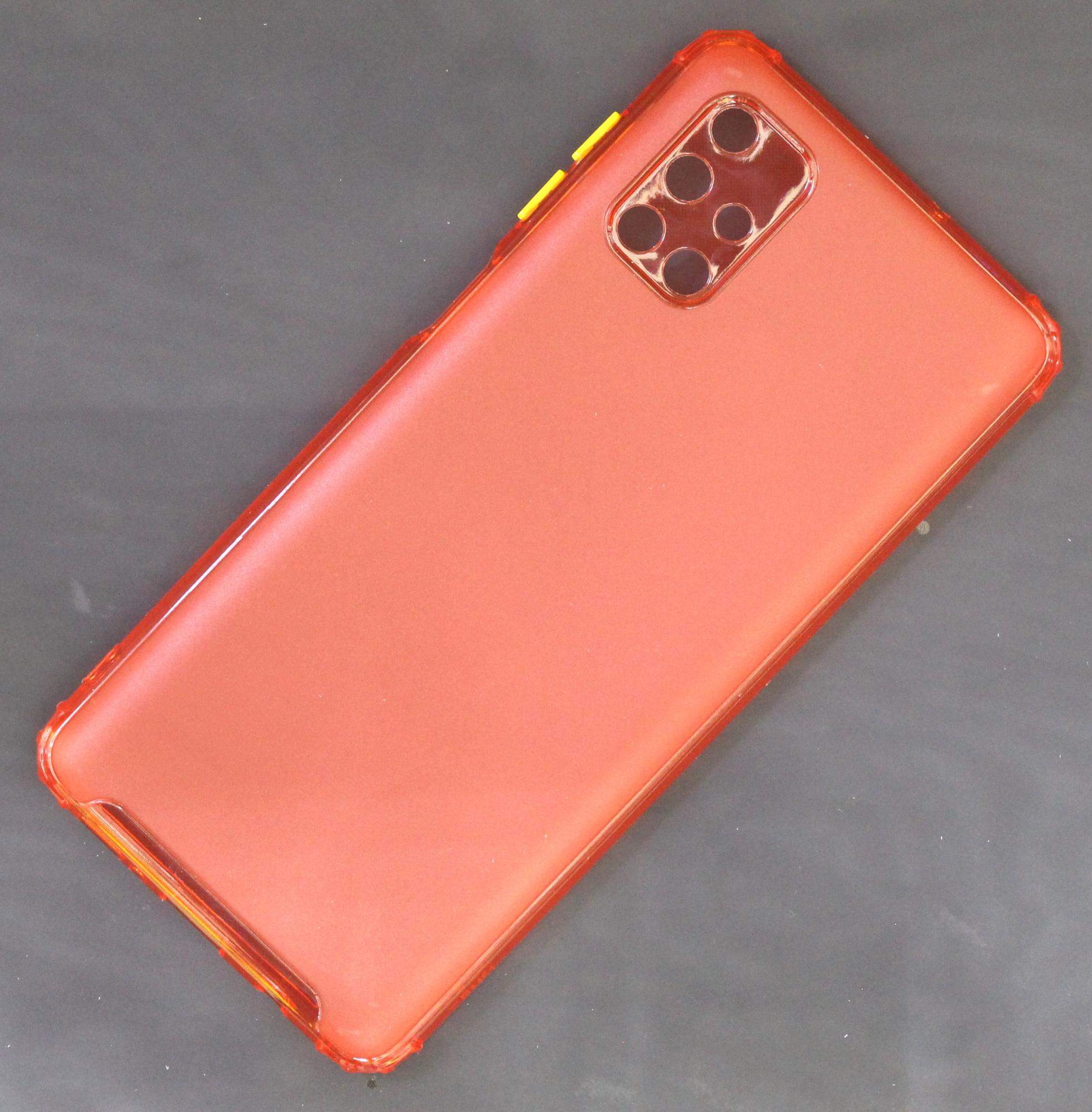 Чехол для Samsung Galaxy M51 HQ Case матовый красный