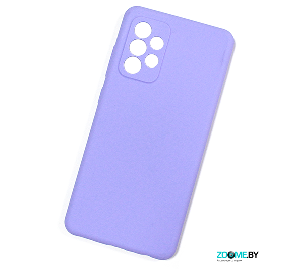Чехол для Samsung Galaxy A52 Silicone case сиреневый