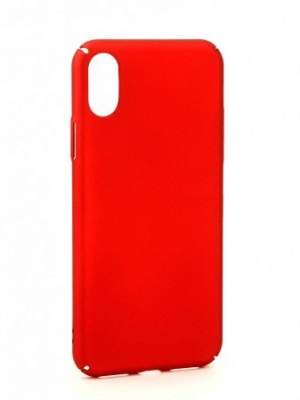 Чехол для iPhone XS Max силикон Neypo Soft Matte красный