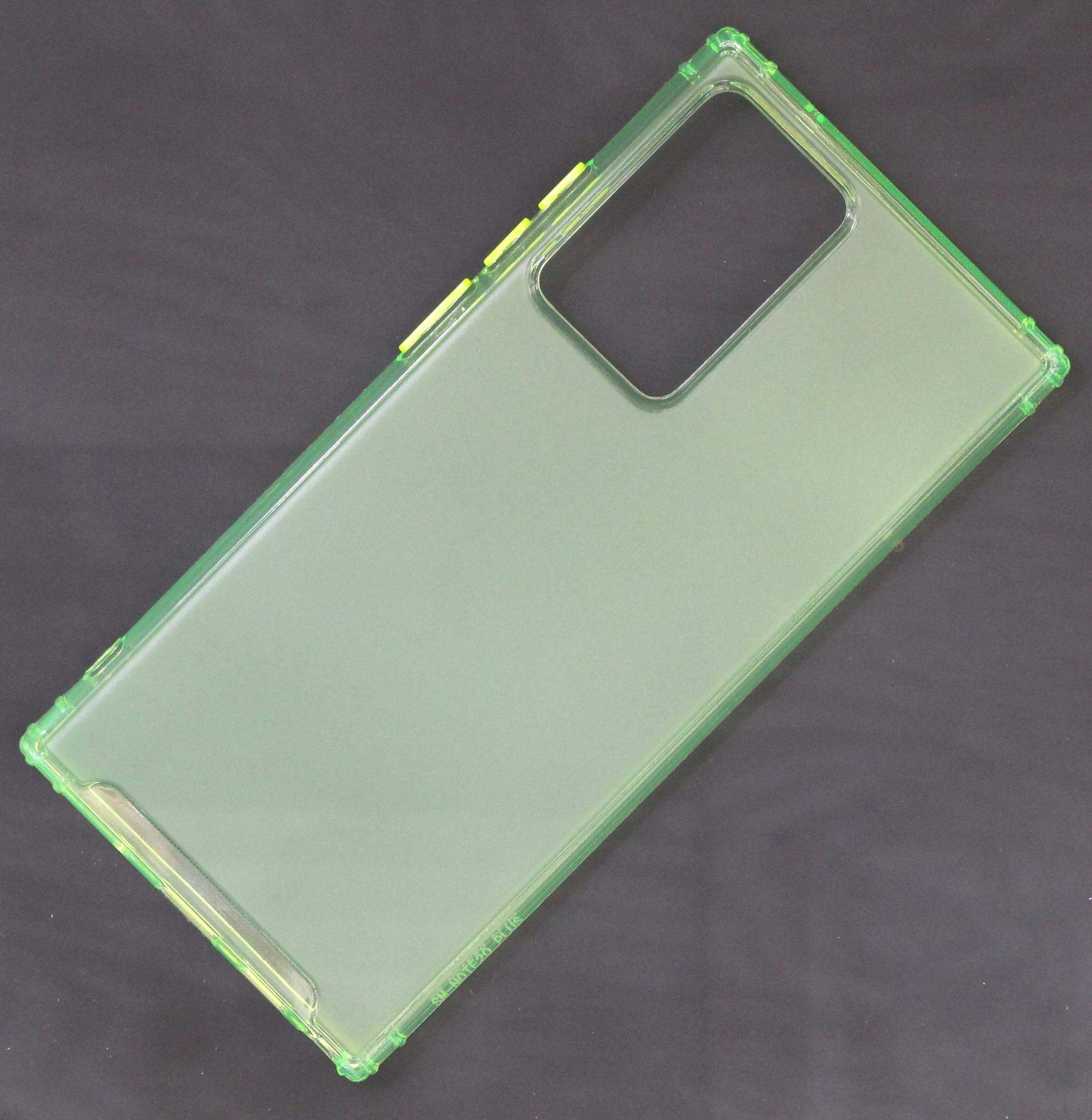 Чехол для Samsung Galaxy Note 20 Ultra HQ Case матовый зеленый
