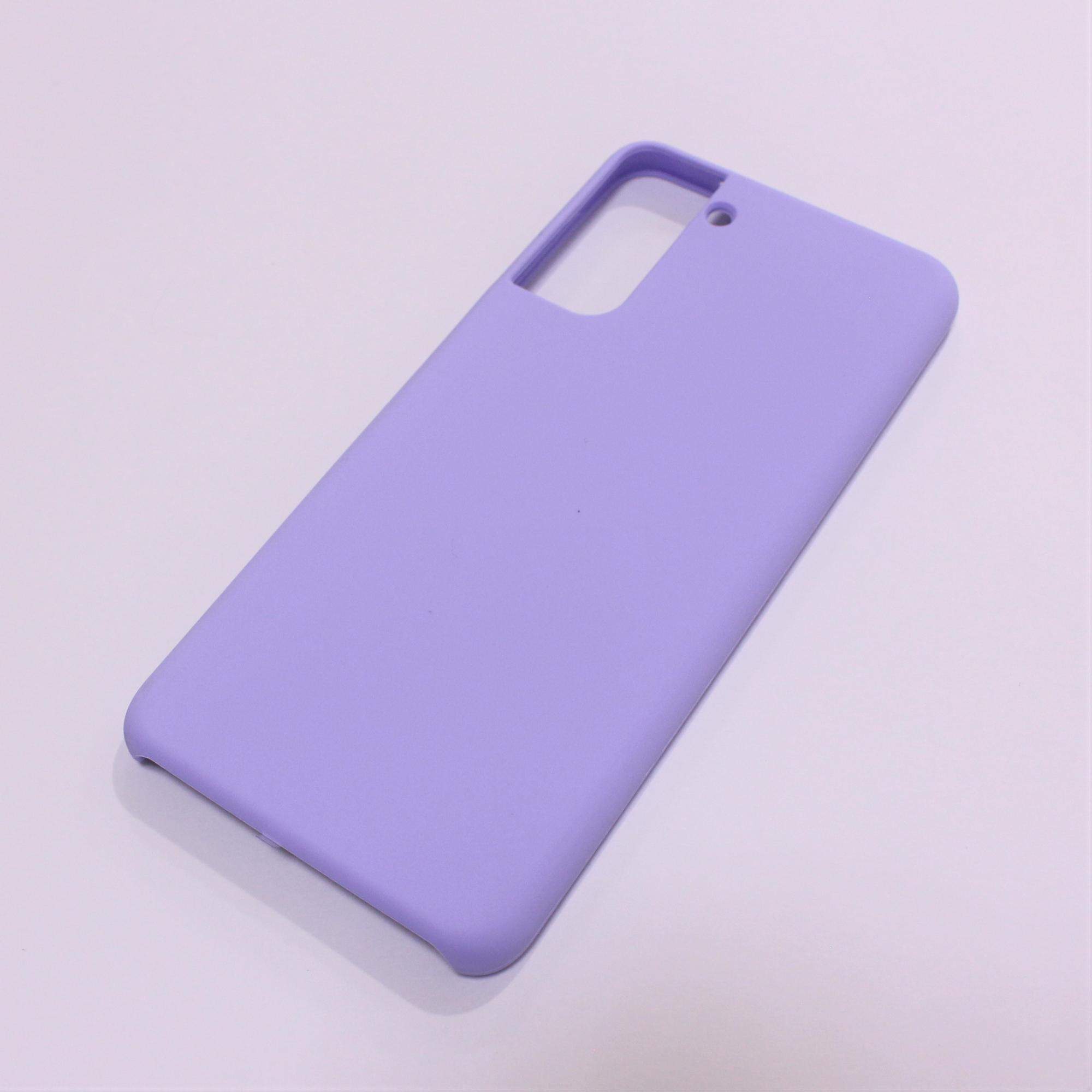 Чехол для Samsung Galaxy S21 Plus Silicone Case светло-фиолетовый