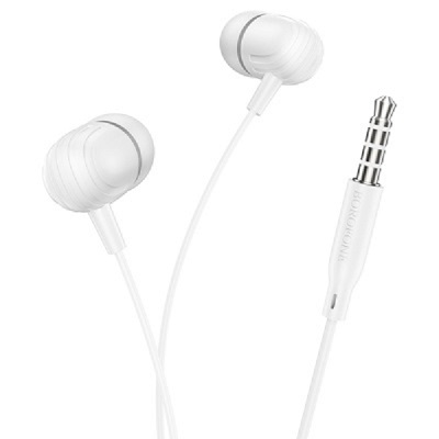 Проводные наушники Borofone BM77 USB Type-C, белый
