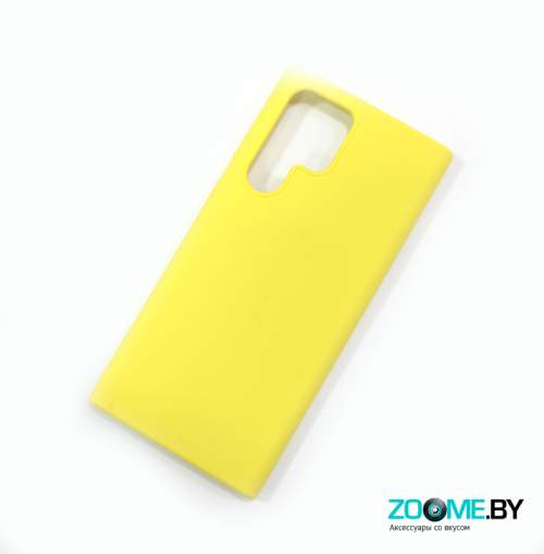 Чехол для Samsung Galaxy S22 Ultra желтый