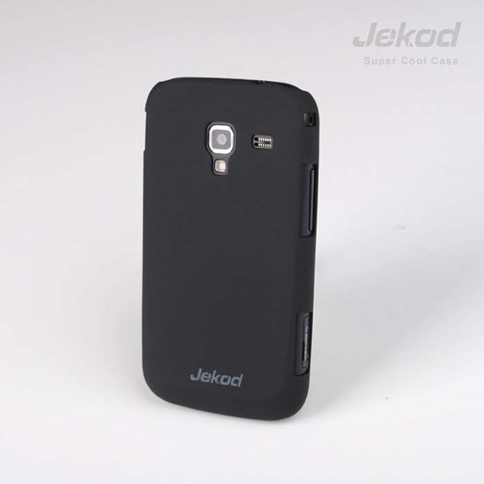 Пластиковая накладка на заднюю крышку Jekod для Samsung i8160 Galaxy Ace 2 чёрная