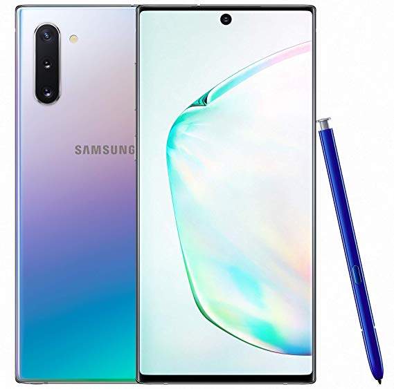 Защитная пленка для Samsung Galaxy Note 10 Nano Glass глянцевая с силиконовым основанием (на весь экран)
