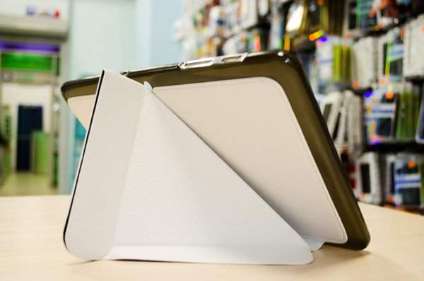 Чехол для Samsung Galaxy Tab 2 10.1 (GT-P5100) Lux Case белый (кожа+силикон)