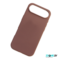 Чехол для iPhone 17 Air Silicone case коричневый