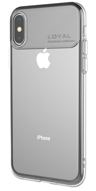 Чехол для iPhone XS Max Hoco Water rhyme прозрачный глянцевый