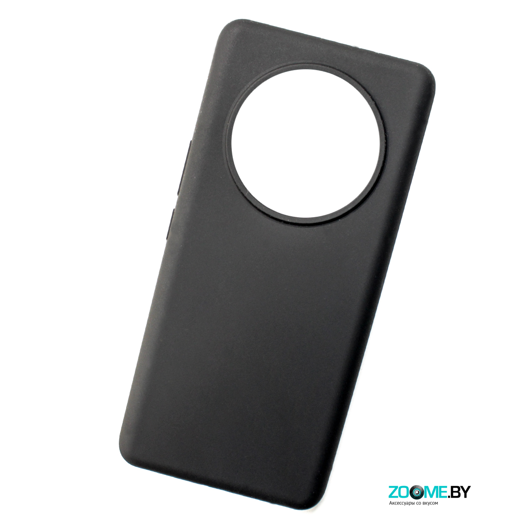Чехол для Honor X9c/X60 Pro Silicone case черный