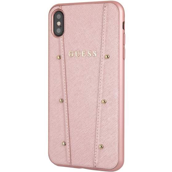 Чехол для iPhone XS Max Guess KAIA Hard Case розовое золото