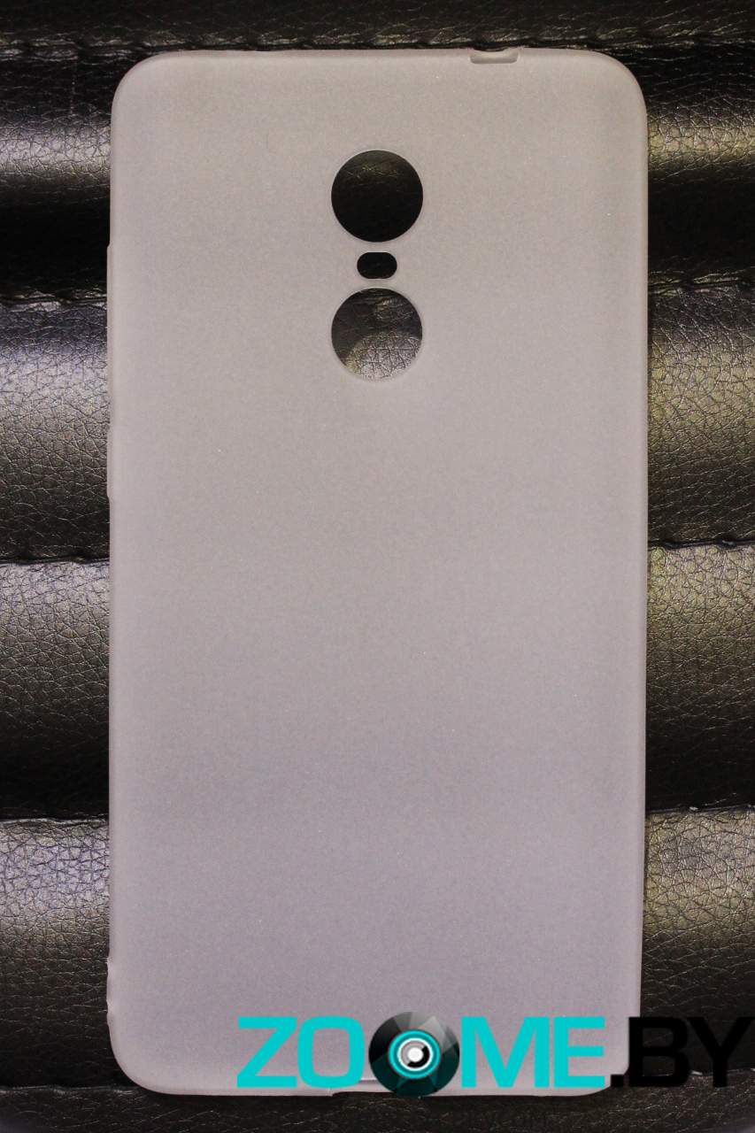 Чехол для Xiaomi Redmi Note 4X силиконовый Fashion Case матовый белый