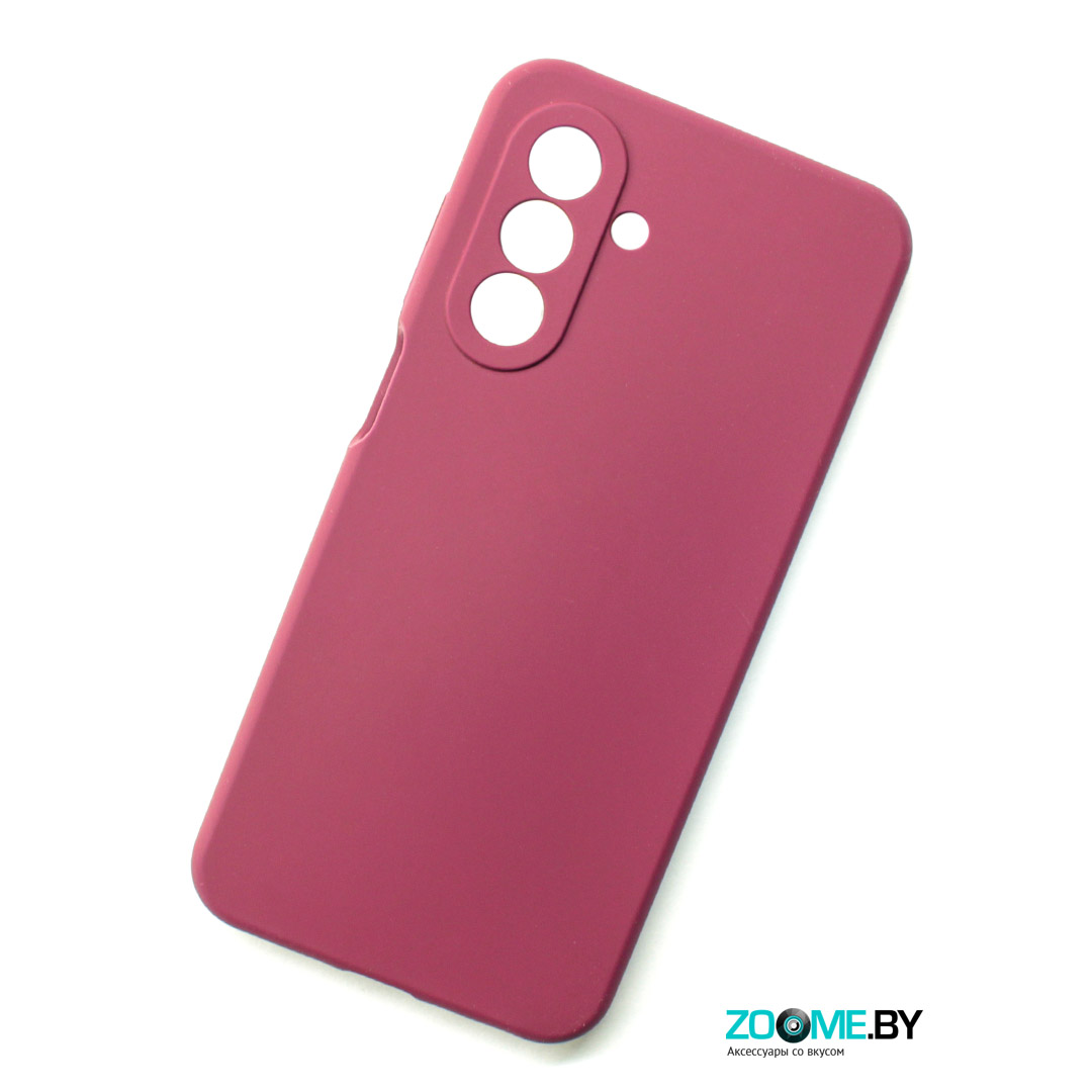 Чехол для Samsung Galaxy A26 Silicone case бордовый