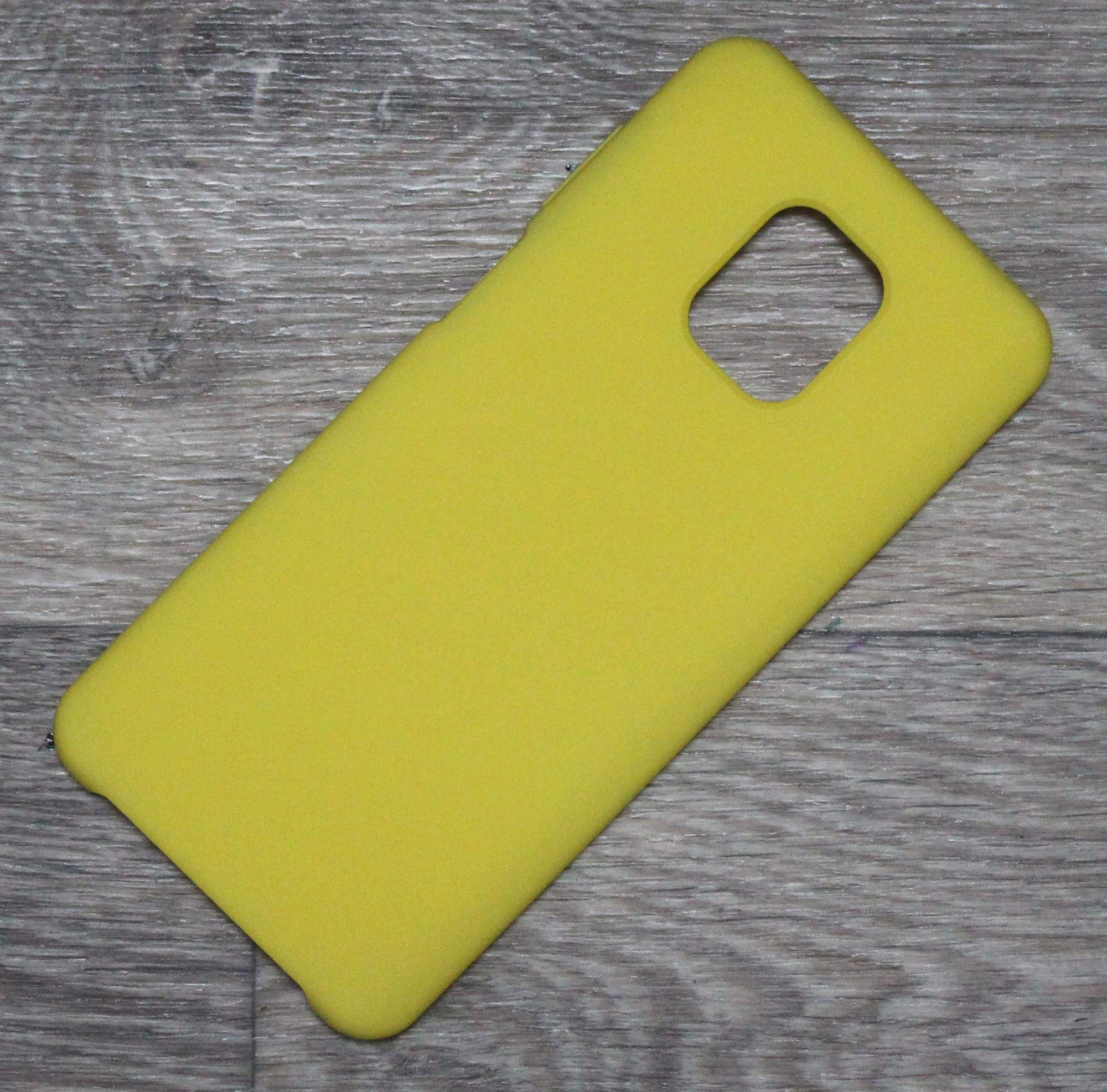 Чехол для Xiaomi Redmi Note 9 Pro/Note 9 Pro Max/Note 9S Silicone Case желтый