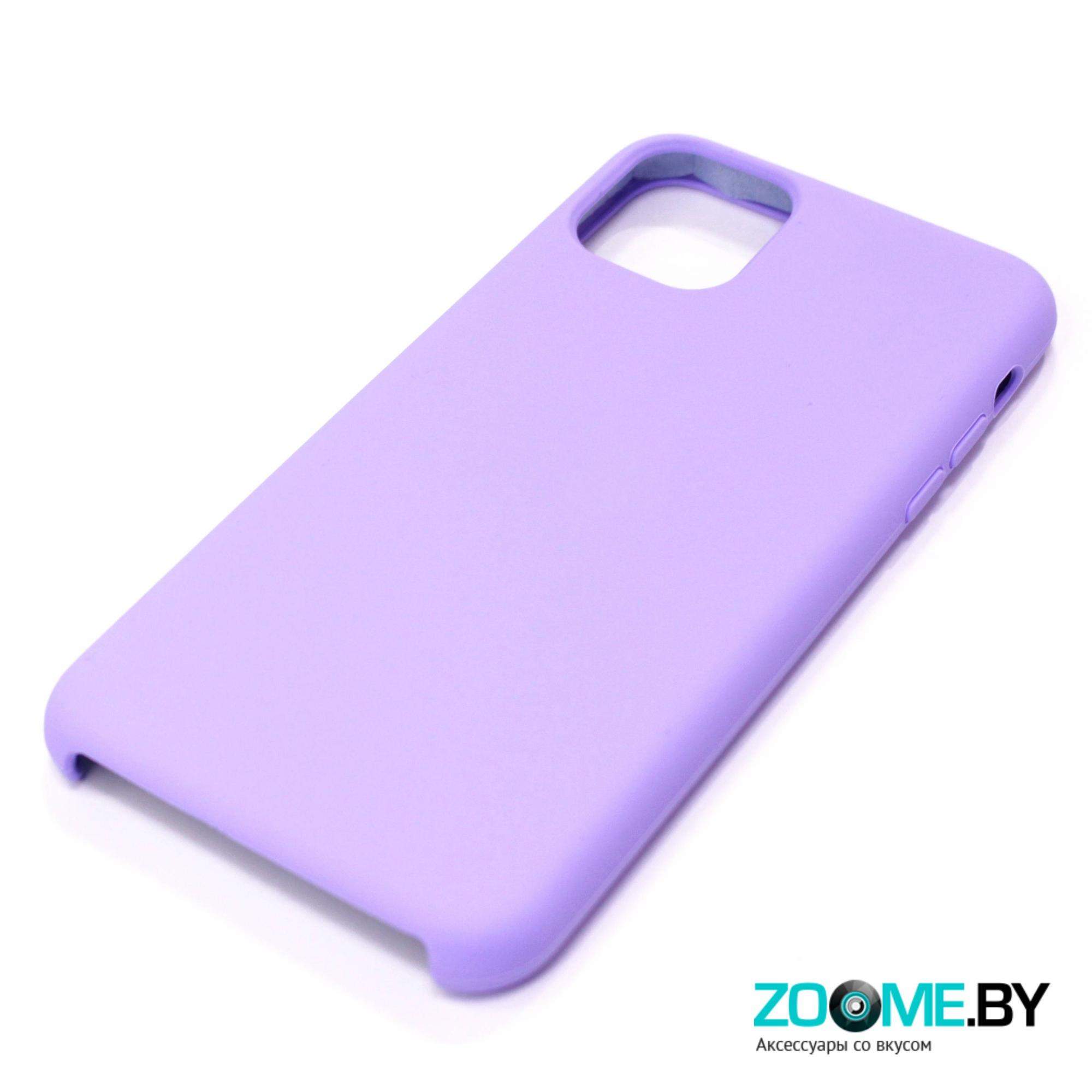 Чехол для Iphone 11 Pro Max Slilicone Case фиолетовый